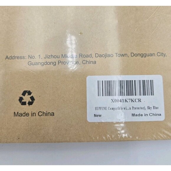 Ipad Case Cover Tempered Glass Screen Protector Sky Blue 9H Protection New Seal - Picture 3 of 6